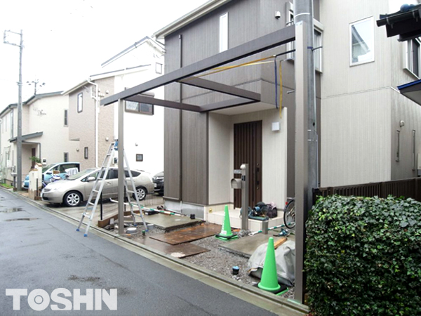 建売住宅のエクステリアのおしゃれなリフォーム　神奈川県